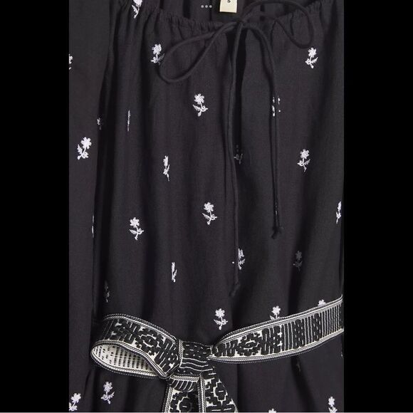 NWT ANTHROPOLOGIE CLEOBELLA SAHRA EMBROIDERED MINI DRESS - Picture 4 of 6